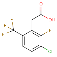 CAS:261763-14-8 | PC0167 | 3-Chloro-2-fluoro-6-(trifluoromethyl)phenylacetic acid