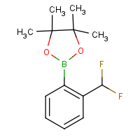 CAS:879275-72-6 | PC01681 | 2-(Difluoromethyl)benzene boronic acid, pinacol ester