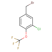 CAS:261763-18-2 | PC0181 | 3-Chloro-4-(trifluoromethoxy)benzyl bromide