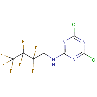 CAS:230295-13-3 | PC0281 | 2-(N-Heptafluorobutylamino)-4,6-dichlorotriazine