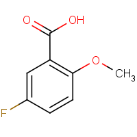 CAS: 394-04-7 | PC0292 | 5-Fluoro-2-methoxybenzoic acid