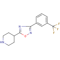CAS: 808764-45-6 | PC0299 | 4-{3-[3-(Trifluoromethyl)phenyl]-1,2,4-oxadiazol-5-yl}piperidine