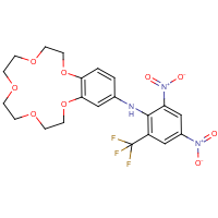 CAS:78857-86-0 | PC0302 | 4'-[2'',4''-Dinitro-6''-(trifluoromethyl)phenyl]aminobenzo-15-crown-5
