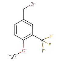 CAS:261951-89-7 | PC0411 | 4-Methoxy-3-(trifluoromethyl)benzyl bromide