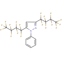 CAS:231291-20-6 | PC0430 | 3,5-Bis(nonafluorobutyl)-1-phenylpyrazole