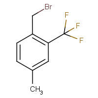 CAS:261952-18-5 | PC0484 | 4-Methyl-2-(trifluoromethyl)benzyl bromide