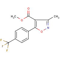 CAS: 175276-89-8 | PC0495 | Methyl 3-methyl-5-[4-(trifluoromethyl)phenyl]isoxazole-4-carboxylate