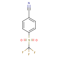 CAS:312-21-0 | PC0520 | 4-[(Trifluoromethyl)sulphonyl]benzonitrile