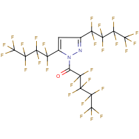 CAS:231285-84-0 | PC0523 | 3,5-Bis(nonafluorobutyl)-1-(nonafluoropentanoyl)pyrazole