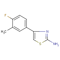 CAS:3830-48-6 | PC0569 | 4-(4-Fluoro-3-methylphenyl)-1,3-thiazol-2-amine