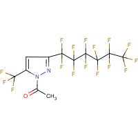 CAS:231301-29-4 | PC0591 | 1-Acetyl-3-(perfluorohexyl)-5-(trifluoromethyl)-1H-pyrazole