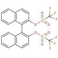 CAS: 128544-05-8 | PC0615 | (S)-1,1'-Binaphthyl-2,2'-diyl bis(trifluoromethanesulphonate)