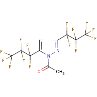 CAS:231630-85-6 | PC0658 | 1-Acetyl-3,5-bis(heptafluoroprop-1-yl)-1H-pyrazole