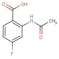 CAS: 394-27-4 | PC0673 | 2-Acetamido-4-fluorobenzoic acid