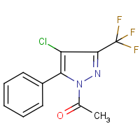 CAS:231947-23-2 | PC0726 | 1-Acetyl-4-chloro-5-phenyl-3-(trifluoromethyl)-1H-pyrazole