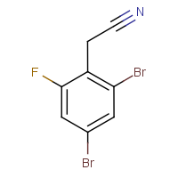 CAS:497181-24-5 | PC0747 | 2,4-Dibromo-6-fluorophenylacetonitrile