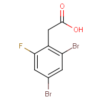 CAS:497181-25-6 | PC0748 | 2,4-Dibromo-6-fluorophenylacetic acid