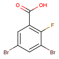 CAS:183065-73-8 | PC0749 | 3,5-Dibromo-2-fluorobenzoic acid