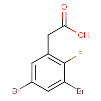 CAS:497959-28-1 | PC0757 | 3,5-Dibromo-2-fluorophenylacetic acid