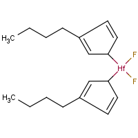 CAS:  | PC0773 | Bis(butylcyclopentadienyl)difluorohafnium(IV)