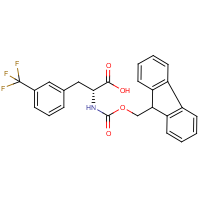 CAS:205526-28-9 | PC0812 | 3-(Trifluoromethyl)-D-phenylalanine, N-FMOC protected