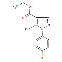 CAS:138907-68-3 | PC0837 | Ethyl 5-amino-1-(4-fluorophenyl)-1H-pyrazole-4-carboxylate