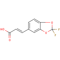 CAS:387350-55-2 | PC0880 | (E)-3-(2,2-Difluoro-1,3-benzodioxol-5-yl)acrylic acid