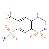 CAS:135-09-1 | PC0903 | 3,4-Dihydro-6-(trifluoromethyl)-2H-1,2,4-benzothiadiazine-7-sulphonamide 1,1-dioxide