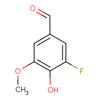 CAS:79418-78-3 | PC0941 | 3-Fluoro-4-hydroxy-5-methoxybenzaldehyde