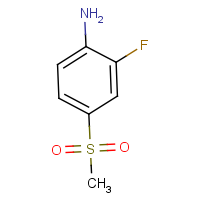 CAS:832755-13-2 | PC0964 | 2-Fluoro-4-(methylsulphonyl)aniline