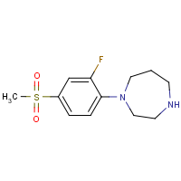 CAS:849924-88-5 | PC0966 | 1-[2-Fluoro-4-(methylsulphonyl)phenyl]homopiperazine
