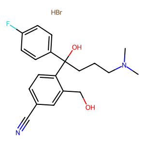 CAS: 103146-26-5 | PC100029 | 4-(4-(Dimethylamino)-1-(4-fluorophenyl)-1-hydroxybutyl)-3-(hydroxymethyl)benzonitrile hydrobromide