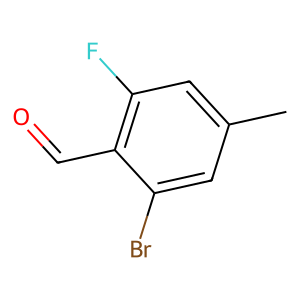 CAS: 1370025-54-9 | PC100092 | 2-Bromo-6-fluoro-4-methylbenzaldehyde