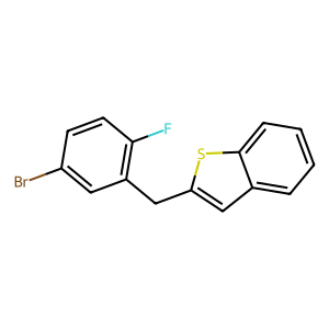CAS: 1034305-17-3 | PC100099 | 2-(5-Bromo-2-fluorobenzyl)benzo[b]thiophene