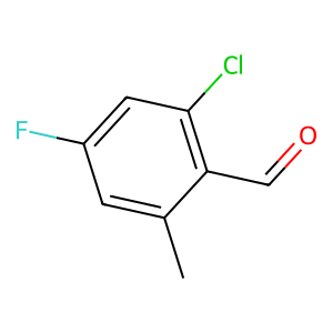 CAS: 1805524-36-0 | PC1001073 | 2-Chloro-4-fluoro-6-methylbenzaldehyde