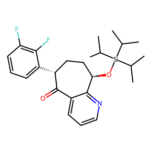 CAS: 1190363-46-2 | PC1001180 | (6S,9R)-6-(2,3-Difluorophenyl)-6,7,8,9-tetrahydro-9-[[tris(1-methylethyl)silyl]oxy]-5H-cyclohepta[b]pyridin-5-one