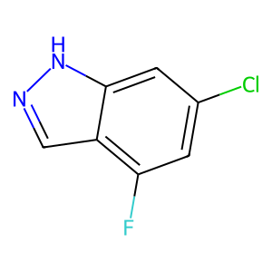 CAS: 885520-29-6 | PC1001251 | 6-Chloro-4-fluoro-1H-indazole