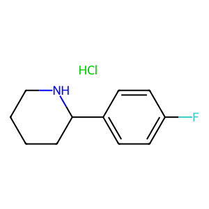 CAS: 1187174-10-2 | PC1001253 | 2-(4-Fluorophenyl)piperidinehydrochloride