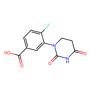 CAS: 2377643-38-2 | PC1001449 | 3-(2,4-Dioxotetrahydropyrimidin-1(2H)-yl)-4-fluorobenzoic acid