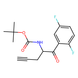 CAS: 1172623-96-9 | PC100172 | tert-Butyl [1-(2,5-difluorophenyl)-1-oxo-4-pentyn-2-yl]carbamate