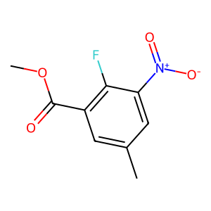 CAS: 1365988-42-6 | PC1001752 | Methyl 2-fluoro-5-methyl-3-nitrobenzoate