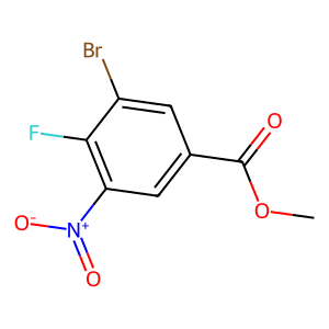 CAS: 1403483-79-3 | PC100184 | Methyl 3-bromo-4-fluoro-5-nitrobenzoate
