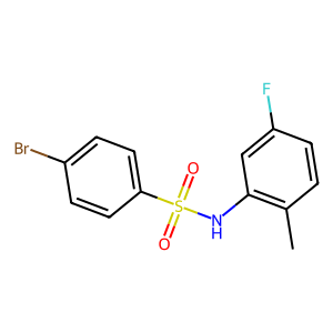 CAS: 885396-64-5 | PC100197 | 4-Bromo-N-(5-fluoro-2-methylphenyl)benzenesulfonamide