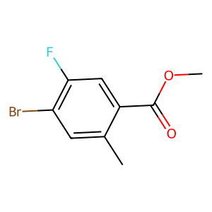 CAS: 1352889-89-4 | PC100202 | Methyl 4-bromo-5-fluoro-2-methylbenzoate
