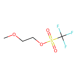 CAS: 112981-50-7 | PC1002087 | Methanesulfonic acid, trifluoro-, 2-methoxyethyl ester