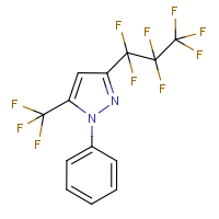 CAS:1274904-50-5 | PC10022 | 3-(Heptafluoropropyl)-1-phenyl-5-(trifluoromethyl)-1H-pyrazole