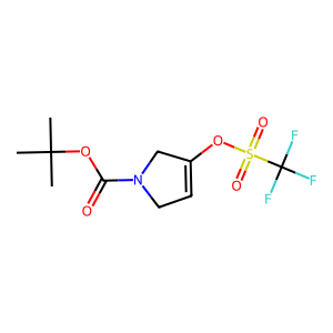 CAS: 630121-86-7 | PC1002303 | tert-Butyl 3-(((trifluoromethyl)sulfonyl)oxy)-2,5-dihydro-1H-pyrrole-1-carboxylate