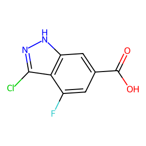 CAS: 885521-61-9 | PC1002373 | 3-Chloro-4-fluoro-1H-indazole-6-carboxylic acid
