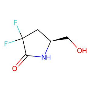 CAS: 255903-84-5 | PC1002437 | (S)-3,3-Difluoro-5-(hydroxymethyl)pyrrolidin-2-one