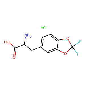 CAS: 2641915-74-2 | PC1002597 | 2-Amino-3-(2,2-difluorobenzo[d][1,3]dioxol-5-yl)propanoic acid hydrochloride